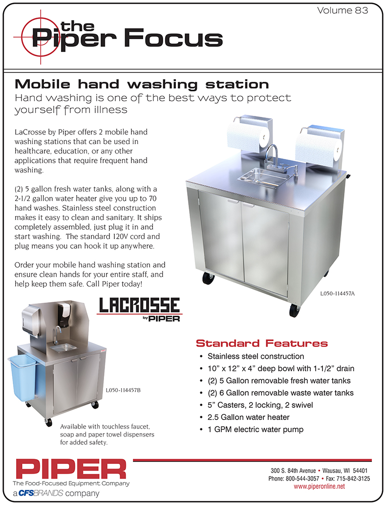Mobile Hand Washing Stations